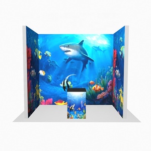 <span class=keywords><strong>De</strong></span> gran tamaño rectángulo libre permanente portátil iluminado tejido elástico feria Sistema <span class=keywords><strong>de</strong></span> Visualización - Product Image 5