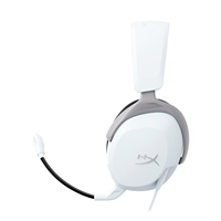 Casque de jeu filaire Cloud Stinger 2 Core pour PS, blanc, avec microphone