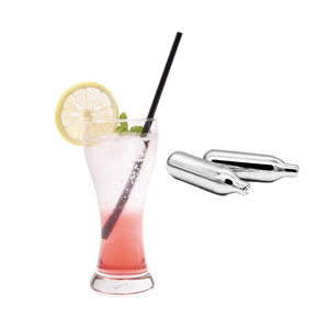 Premium 8g CO2 Cartridge with Food Grade Certification, Mini Gas Cylinder for Seltzer Water &amp; Craft Beer <strong>Soda</strong> <strong>Syphons</strong> - Product Image 3