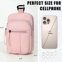 Rucksackgurttasche Wasserdichte Gürteltasche für Wanderer Zubehör Handy-Holster für Frauen Gürteltasche