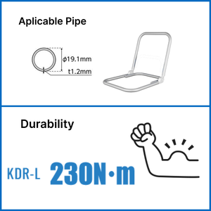 Fiable et durable 5 °   Accessoires et raccords pour chaise réglable en hauteur avec cadre en tube et réglage de l'angle - Product Image 3
