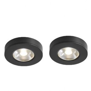Modern <b>Mini</b> Design SMD <b>LED</b> High Lumen Square PC Wall-Mounted Ra80+ 35 Beam Angle Cabinet <b>Light</b> Warm White Touch Control - Product Image 1