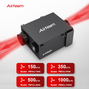 Sistema de Filtración de Aire PM10J-350A, Flujo de Aire 350m3/h, Ventilador de Purificación de Aire - Product Image 1