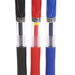 Stylo neutre à pointe bille de 1,0 mm, haute capacité, K35, à activation par bouton, stylo à bille pour étudiant, papeterie de bureau, stylo à pression pour signature, Bollis - Product Image 5