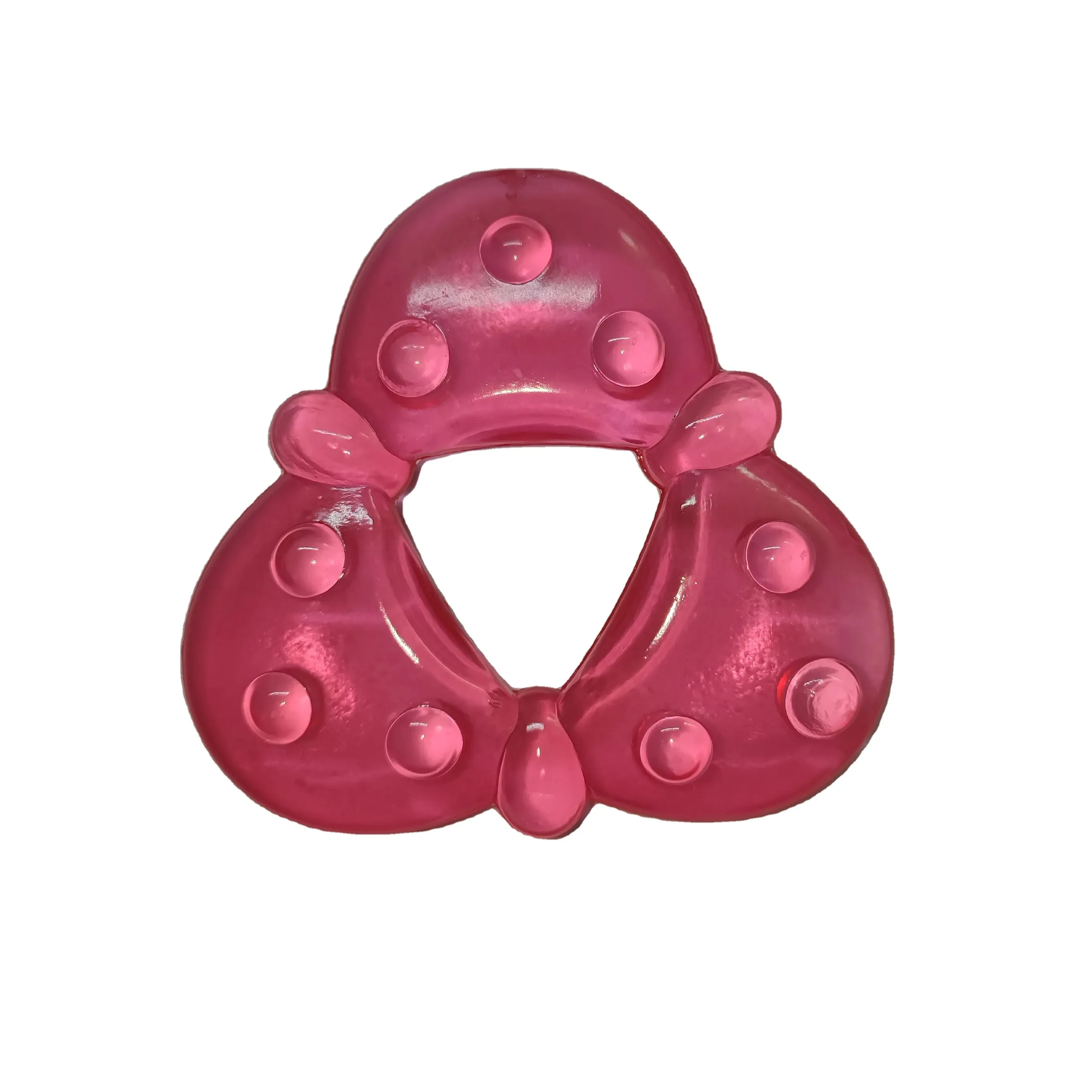 Triangle teething toy teether Baby Water Filled Teether
