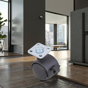 Moderne 30mm Nylon Möbel Rollen mit Bremse 1,2 Zoll Ersatz rolle für Wohnzimmer Esszimmer Küche Schlafzimmer - Product Image 2