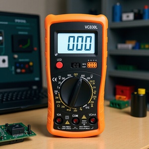 Multímetro Digital Vc830l 600V 10A con Rango Automático, Medidor de Precisión Portátil para Pruebas Eléctricas - Product Image 5