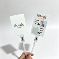 Carte de commentaires NFC pour les clients d'hôtels et d'Airbnb, collecte de commentaires Google