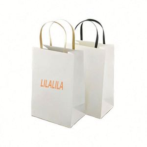 Custom Logo <b>Cheap</b> Recycled Printed <b>Paper</b> <b>Bags</b> Grocery Shopping Packaging Brown Kraft <b>Paper</b> <b>Bag</b> With Handles - Product Image 2