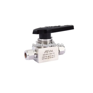 High Quality Best Price Mini <strong>Ball</strong> <strong>Valve</strong> One Piece Instrument Double Ferrule Fitting Stainless Steel 3000 psi 3-Year Warranty - Product Image 4