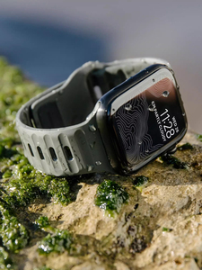 สายนาฬิกาแบบ T-BUCKLE ที่หรูหราได้รับการออกแบบให้ระบายอากาศได้สองสีสายนาฬิกาซิลิโคนสำหรับ <span class=keywords><strong>Apple</strong></span> Watch <span class=keywords><strong>SE</strong></span> ultra 9 8 7 45mm - Product Image 6