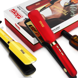 Plancha de cerámica multiestilo DSP para alisar y rizar el cabello, con iones, para uso en salón, 3 velocidades, estilizador de cabello eléctrico - Product Image 3