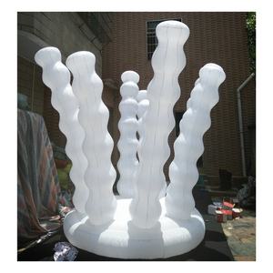 4M Hoogte Led Verlichting Giant Opblaasbare <span class=keywords><strong>Coral</strong></span> Decoratie/Opblaasbare <span class=keywords><strong>Coral</strong></span> Type Onderwater Planten - Product Image 1