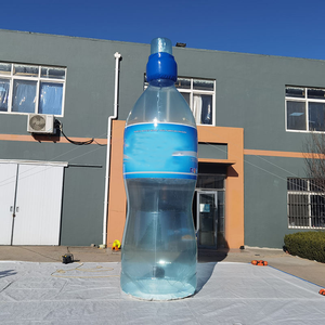 <span class=keywords><strong>Aero</strong></span> <span class=keywords><strong>Giant</strong></span> 5m Aiirtight Bouteille publicitaire gonflable pour la promotion de la marque Bouteille d'eau gonflable transparente avec lumière LED - Product Image 1