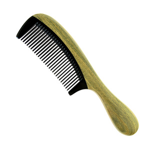 Sandalwood Hair Comb 15 Cm Handmade Ox Horn <b>Massage</b> Comb For Children Adults Pregnant Women Household Use - Product Image 5