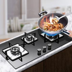 เตา4ที่ขายส่งที่มีคุณภาพสูงสีดำ Cooktops จีนเครื่องใช้ในบ้านอุปกรณ์ครัวผลิตภัณฑ์ใหม่ในตลาดเตาก๊าซ - Product Image 6