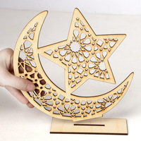 Lampe de lune Ramadan Eid à piles, non toxique, petite taille, vente en gros, décoration intérieure, veilleuses pour enfants, festival musulman