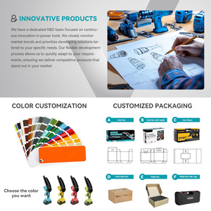 Bộ công cụ Combo kit công cụ không dây điện điện khoan tay cầm tay tuốc nơ vít không dây khoan máy công cụ điện - Product Image 6