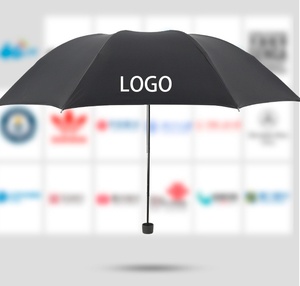 Fabricante <span class=keywords><strong>de</strong></span> Paraguas Impermeables para Revendedores, Venta al por Mayor, Paraguas Plegable <span class=keywords><strong>de</strong></span> 3 Secciones con Logotipo Personalizado para Viajes al Aire Libre - Product Image 1