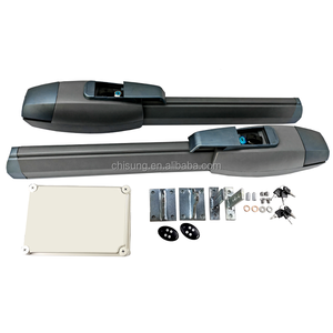 Kits de motor de puerta batiente remota para exteriores DC 24V 300KG Abridor de puerta batiente automático - Product Image 2