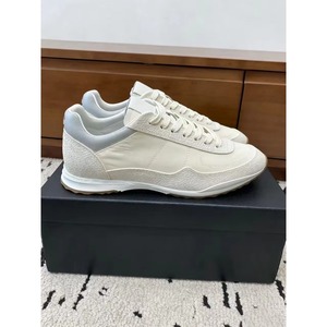 Retro Low Top Casual Sneakers Genuine Leather Upper Light Weight Breathable Cushioning <b>Soft</b> Sole Sporty Walking <b>Shoes</b> for Men - Product Image 4