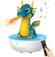 Humidificateur aromathérapeutique Dragon, diffuseur d'huiles essentielles 200 ml avec télécommande et minuterie, machine à bruit blanc avec 10 sons apaisants