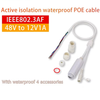 Poe IP66 Cámara de red Power Over Ethernet Cable para cámara IP POE Cámara IP