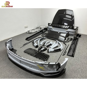 Kit de Carrocería de Fibra de Carbono Parcial Seca Estilo MSY con Capó y Escape para Bentley Bentayga 2020+ - Product Image 2