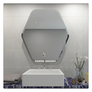Specchio Decorativo da Parete Personalizzato per Casa, Piccolo Specchio da Bagno in Vetro - Product Image 2