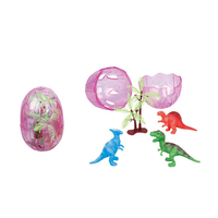 Vente en gros de jouets en capsules d'œufs de dinosaures miniatures BEFLY ECO-PVC bon marché, certifiés EN71