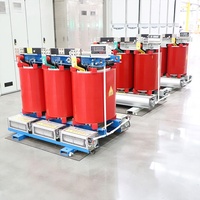 Transformateur de puissance électrique triphasé toroïdal MingZheng à faible bruit pour usage intérieur, type sec, 11 kV, transformateur à résine coulée à sec