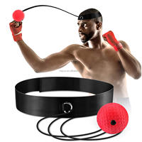 Ballon de Réflexe de Boxe Léger avec Bandeau – Équipement d'Entraînement de Boxe pour Améliorer la Vitesse de Réflexe
