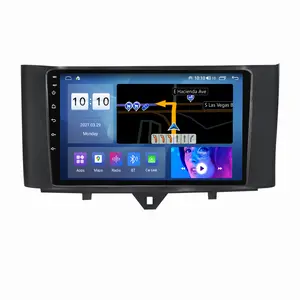 MEKEDE MS 8+128G Android 12 IPS DSP car-play car audio For Benz Smart Fortwo 451 2011-2015 RDS car multimedia system radio