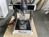 Mini 3d métal moule bijoux gravure fraisage machines 5 axes cnc routeur machine