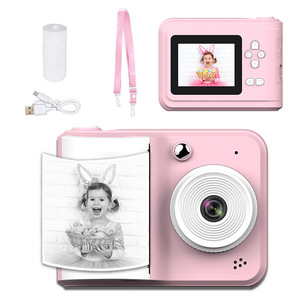 Cámara Instantánea para Niños S7 Rosa con Función de Impresión, Juguete para Niñas de 3 a 6 Años, Regalo de Cumpleaños - Product Image 1