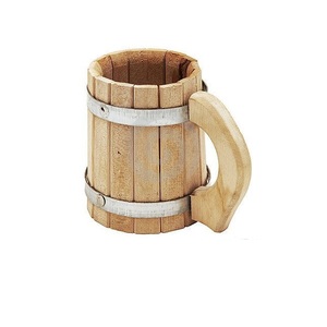 Mug en bois au design unique, fait main, en bois massif, vaisselle durable pour café, thé, bière, jus, lait, disponible au meilleur prix du marché - Product Image 4