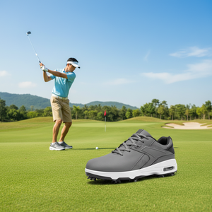 Chaussures <span class=keywords><strong>de</strong></span> sport professionnelles antidérapantes OEM et ODM pour hommes, chaussures <span class=keywords><strong>de</strong></span> <span class=keywords><strong>golf</strong></span> <span class=keywords><strong>de</strong></span> marque pour l'extérieur - Product Image 1