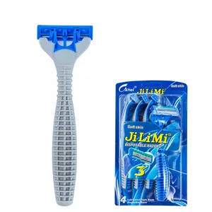 Zweden Triple Blade Face Shaving Shaving 4Pcshigh Performance Wegwerp Bikini Body Oem Staal Roestvrijkleurig Kenmerk Oorsprong Type