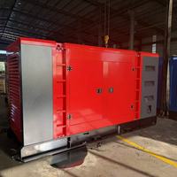 Groupe électrogène diesel ouvert/super silencieux 100kw 160kw 200kw 250kw remis à neuf pour moteur automobile DC, prix abordable, moteur Weichai