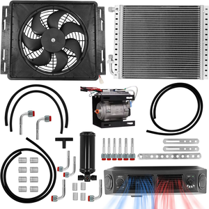 Van RV Electric 12 voltios <span class=keywords><strong>aire</strong></span> <span class=keywords><strong>acondicionado</strong></span> 24V 12 V <span class=keywords><strong>aire</strong></span> <span class=keywords><strong>acondicionado</strong></span> Universal <span class=keywords><strong>para</strong></span> coche debajo del tablero - Product Image 6