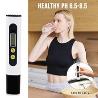 Testeur de qualité de l'eau numérique portable, stylo testeur de pureté de l'eau LCD TDS, testeur de pureté de l'eau PPM avec fonction de température, prise en charge OEM