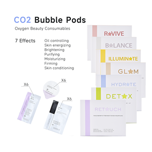 Capsules faciales au charbon <span class=keywords><strong>actif</strong></span> en gros : Pods noirs au charbon de bois avec gel pour un effet Bohr, soins de la peau en <span class=keywords><strong>spa</strong></span> - Product Image 1