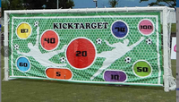 Feuille de tir de cible de football personnalisée pour usage sportif Vente directe d'usine Utilisation de football Jeux de tir de but en vente et entreprise de location
