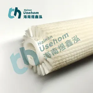 Usehom Industrial Customized Food Cleaning and Peeling Nylon Brush Roller for Machine