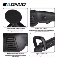 Machine de nettoyage multifonctionnelle électrique industrielle et DIY 1800W pour le detailing automobile, polisseuse manuelle pour le cirage des voitures