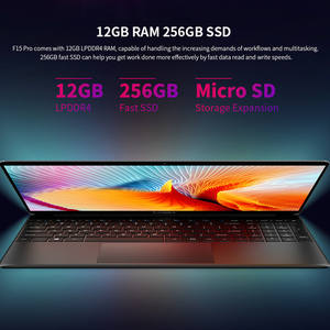 Portátil Teclast F15 Pro con Windows 10, Pantalla de 15.6 Pulgadas 1920x1080 FHD, 12 GB de RAM, 256 GB de SSD, <span class=keywords><strong>Intel</strong></span> <span class=keywords><strong>Core</strong></span> <span class=keywords><strong>I3</strong></span>-<span class=keywords><strong>1005G1</strong></span>, Doble USB 3.0 Tipo-C - Product Image 5