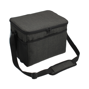 Hersteller Custom Logo Picknick Outdoor Oxford Doppel kammer Isolierte Tasche Kühler Lunch Bag - Product Image 4