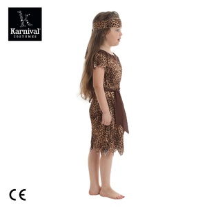 <span class=keywords><strong>Costume</strong></span> CosPlay per festa di carnevale di Halloween da ragazza tutta vendita tunica con stampa leopardata con cravatta e cintura per TV e film ispirati - Product Image 2