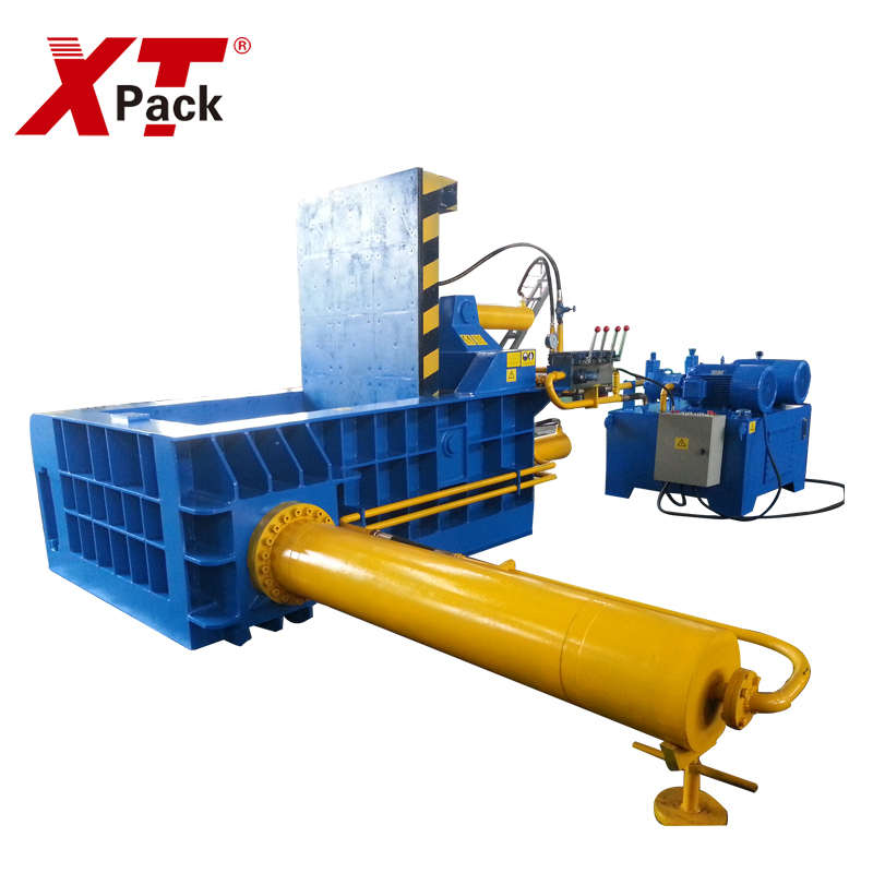 Vendita calda 8000 kg verticale rottami metallici baler idraulico metallo di alluminio baler