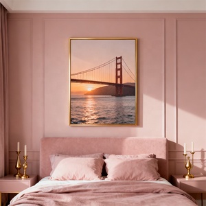 Aluminum <strong>Frame</strong> Wall <strong>Mount</strong> <strong>A2</strong> A3 A4 Metal Photo <strong>Frame</strong> <strong>with</strong> Plexiglass Backing for Hanging Poster Artworks Photos - Product Image 5